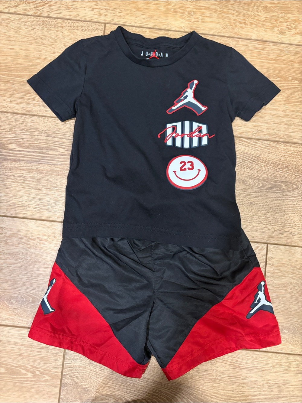 Jordan Jumpman Stacked Play T-Shirt & Shorts Set 4T